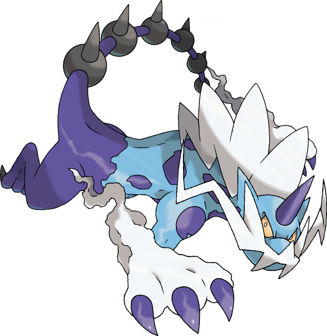 Pokemon 6061 Shiny Thundurus Therian Pokedex (656x674), Png Download