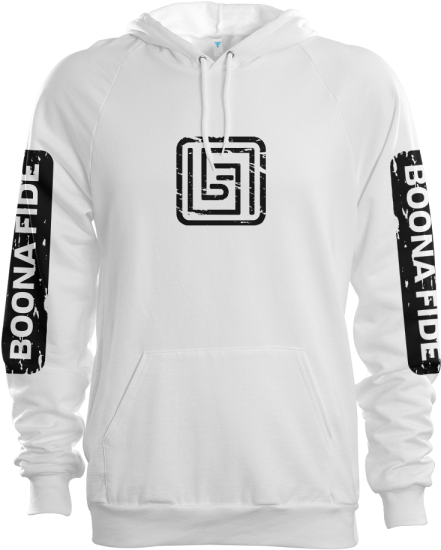 Boona Fide Sleeved Hoodie (600x600), Png Download