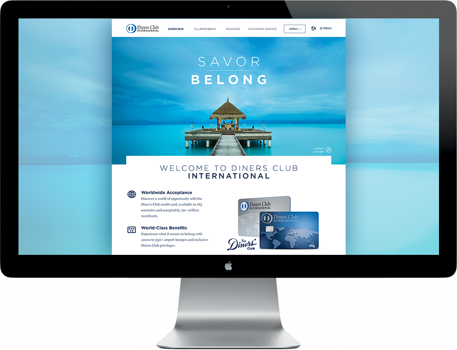 In 2015, Diners Club Asked Us To Re-skin Their International (940x721), Png Download