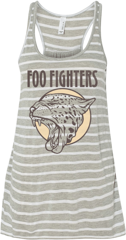 Cheetah Flowy Racerback Tank (1024x1024), Png Download