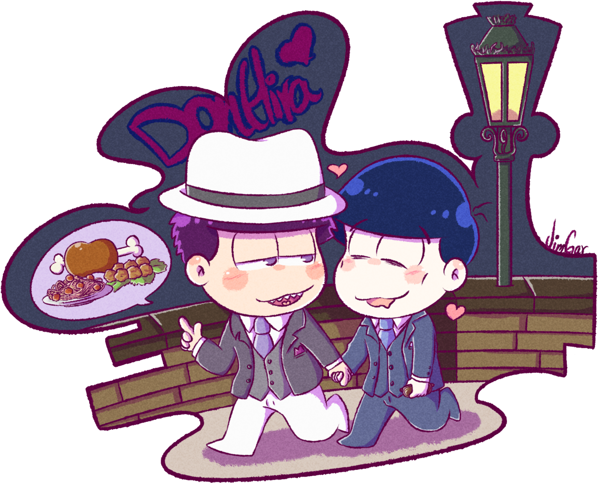 Osomatsu San Mr Osomatsu Karamatsu Ichimatsu Donhira (1280x1053), Png Download