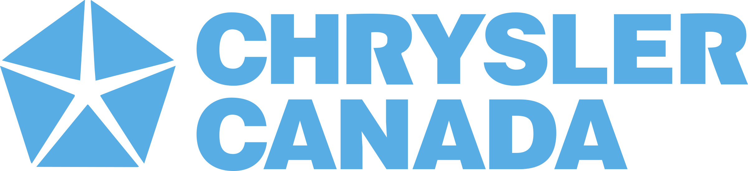 Chrysler Canada Logo Png Transparent (2400x549), Png Download