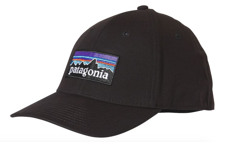 Patagonia P-6 Logo Stretch Fit Cap (734x734), Png Download