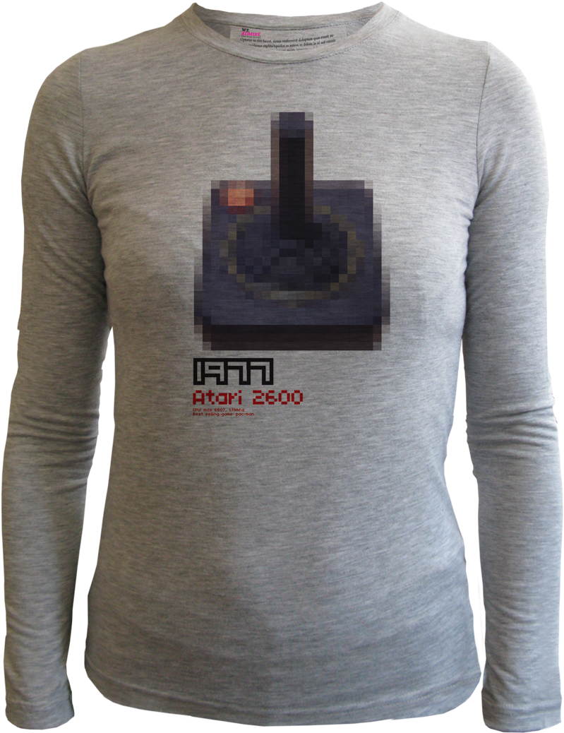 Atari 77 Women Grey (800x1101), Png Download