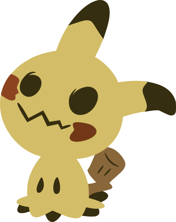 Mimikyu 34 Kb (600x757), Png Download