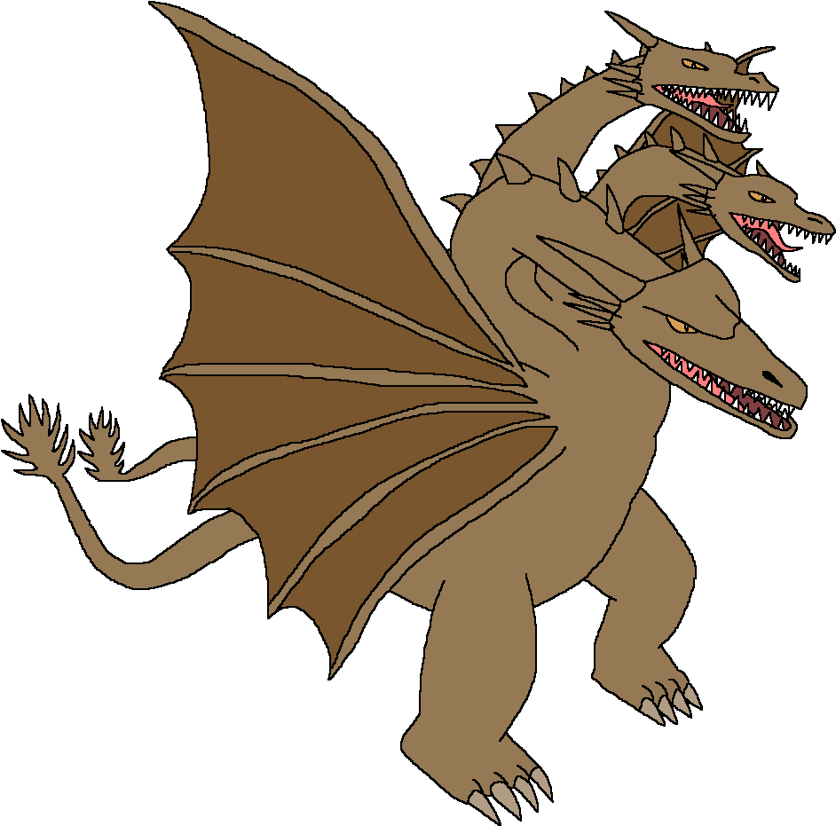 King Ghidorah (955x959), Png Download