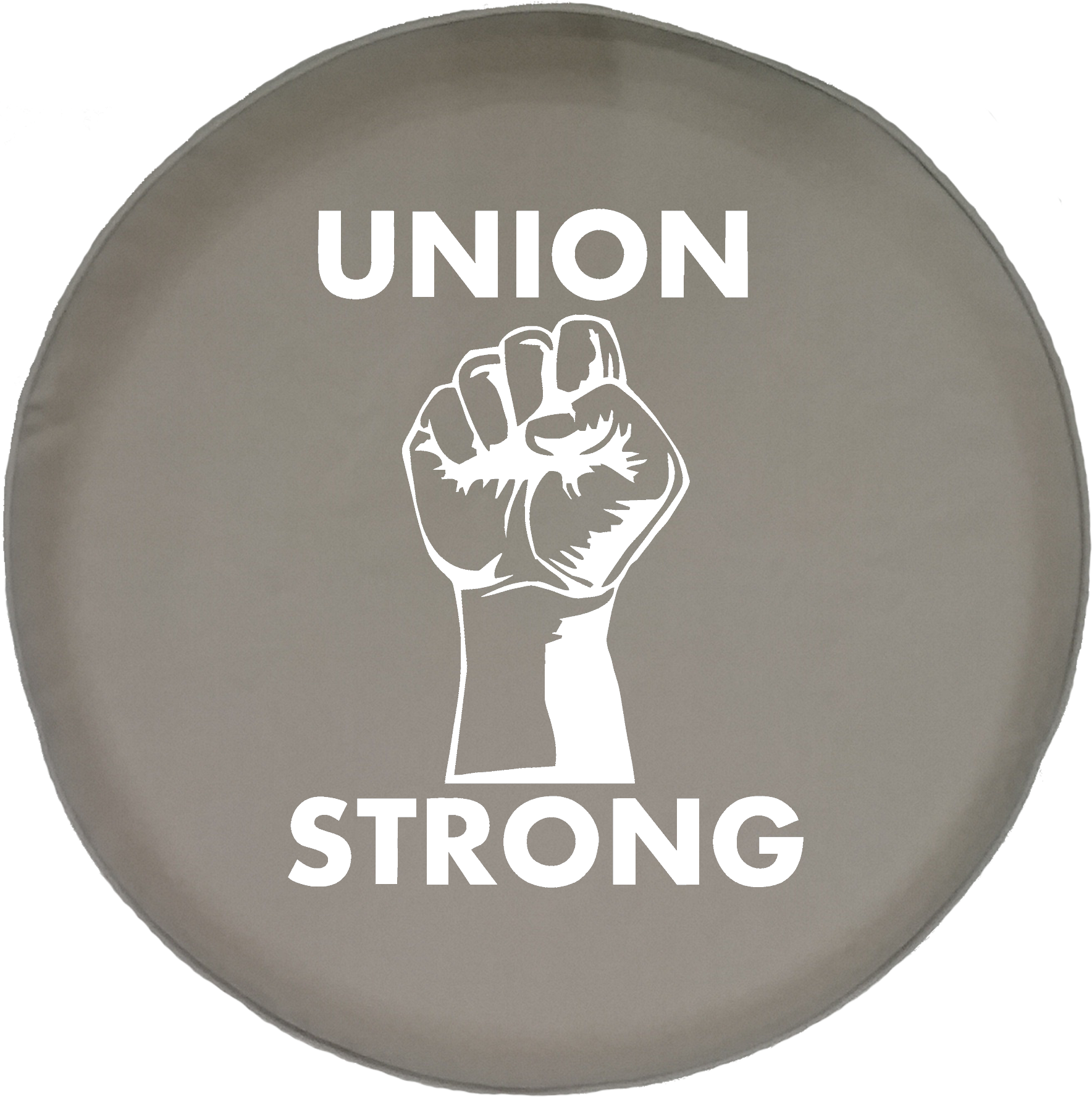 Labor Power Fist Uaw Trades Offroad Jeep Rv Camper (1768x1777), Png Download