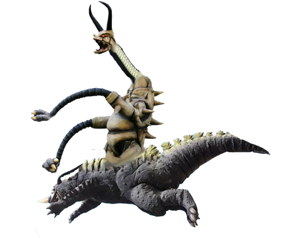 King Ghidorah Png (655x561), Png Download