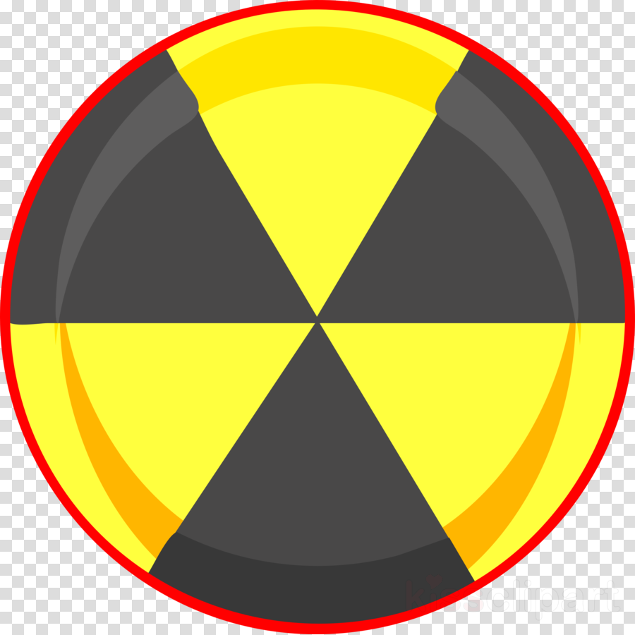 Radioactive Symbol Clipart Radioactive Decay Hazard (900x900), Png Download