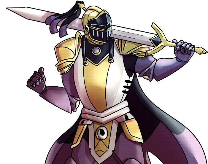 Caledwflch, @choco-maize's Aegislash Gijinka (744x600), Png Download