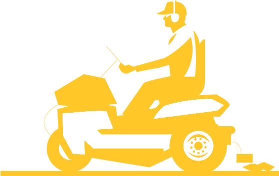 Greenius Large Walkbehind Mower Training (600x600), Png Download