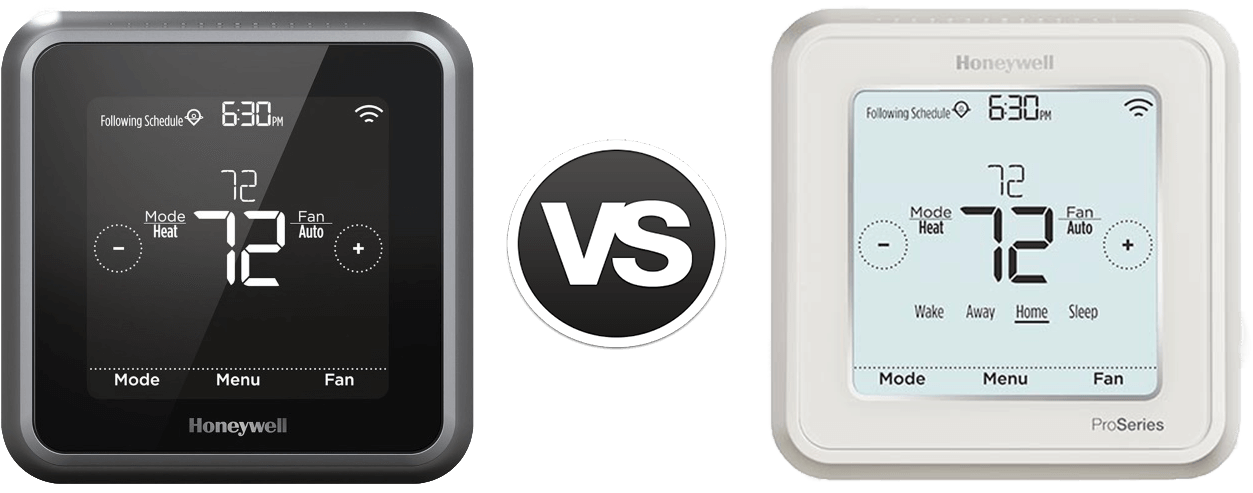 Honeywell Th6320wf2003//u Lyric T6 Thermostat, 3 Heat (1285x567), Png Download