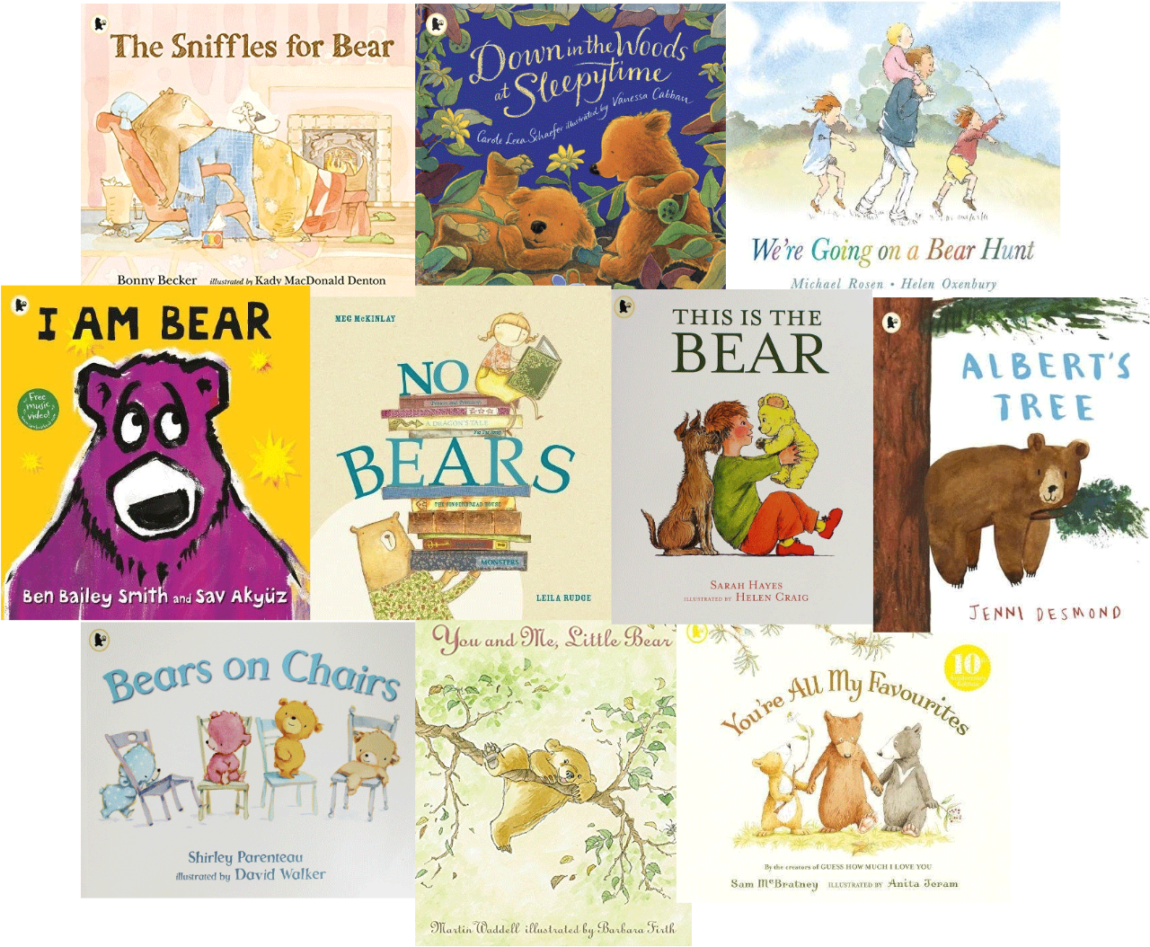 We Are Going On A Bear Hunt 10 Books Set Collection (1579x1600), Png Download