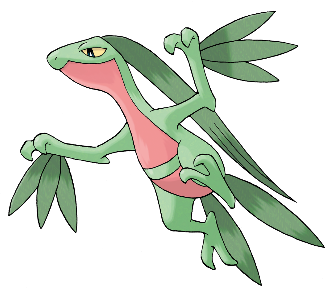 View Grovyle , (1300x1200), Png Download