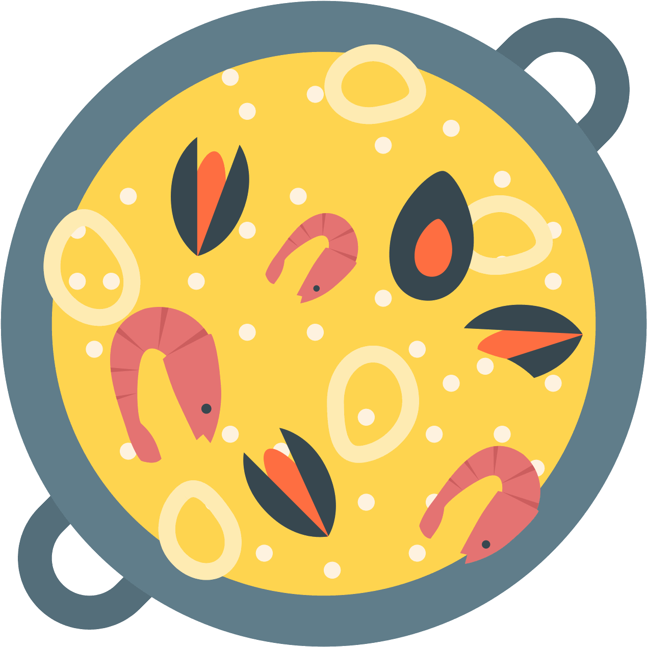 Paella (1600x1600), Png Download