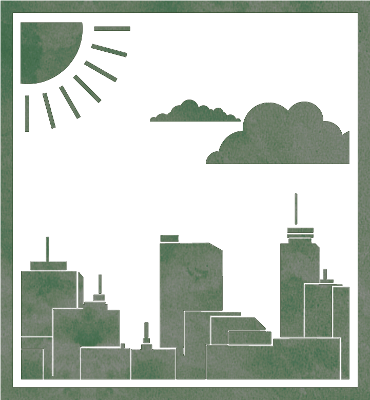 City W Sun2 (752x822), Png Download