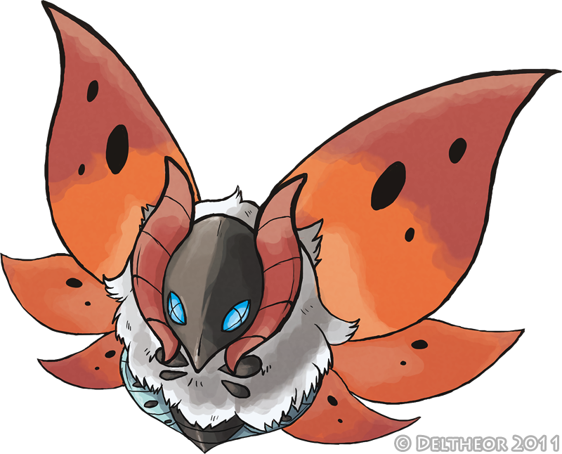 Volcarona Png (800x646), Png Download