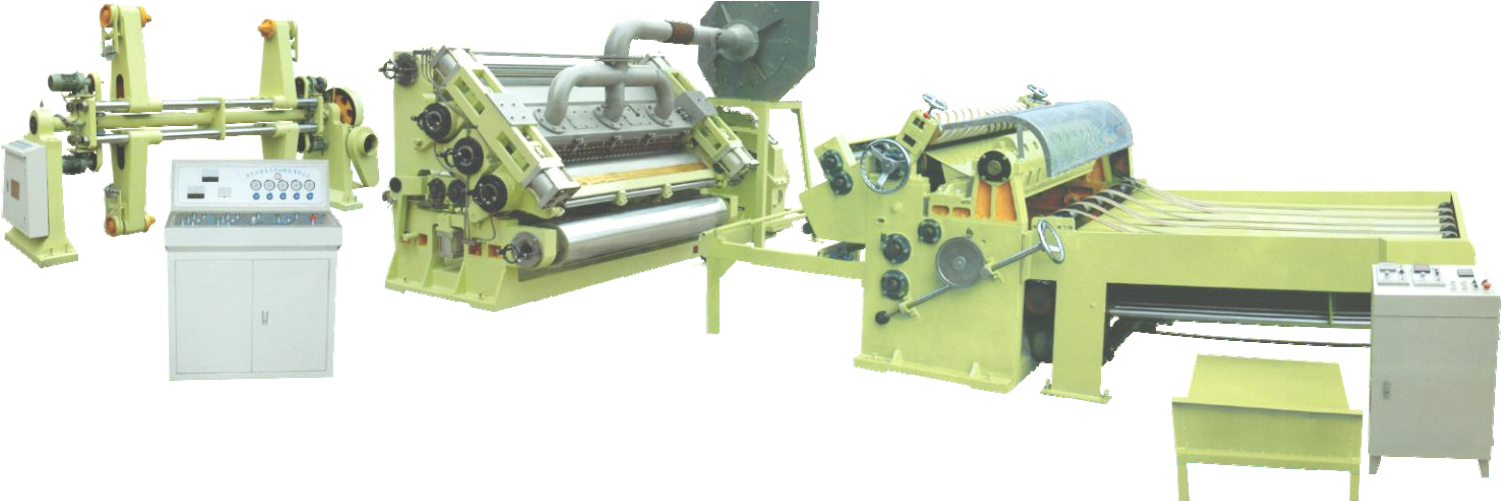 Two-ply Corrugated Paperboard Line (1600x500), Png Download