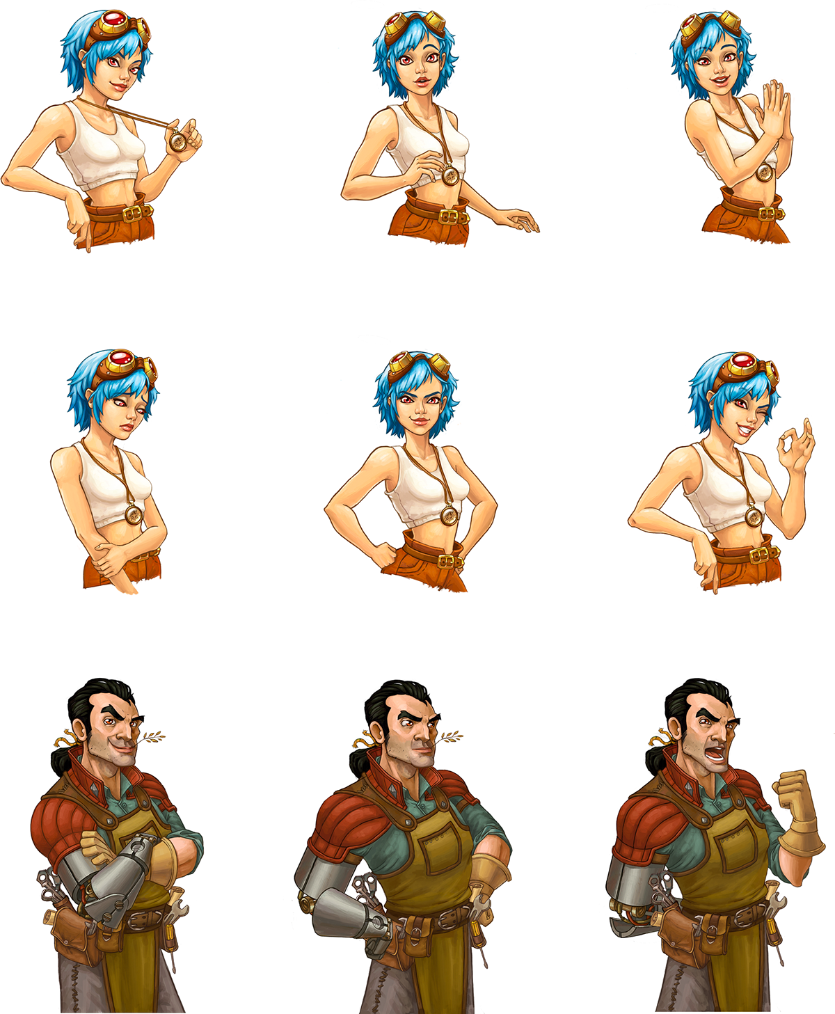 Social Fantasy Steampunk Game "steamcraft" (1200x1457), Png Download