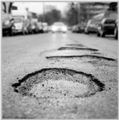Pothole Png (809x460), Png Download