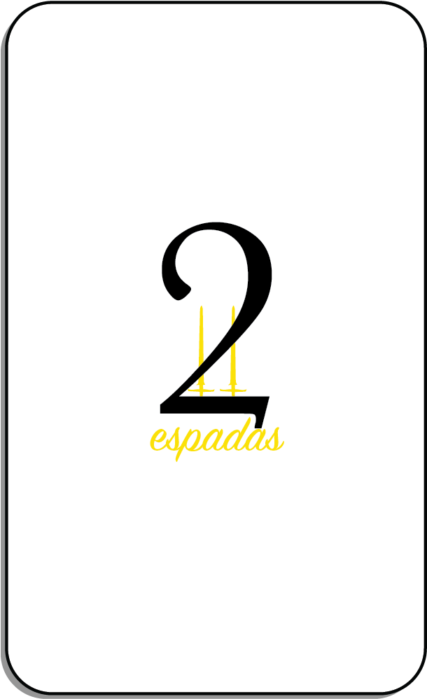 Dois De Espadas (1241x1241), Png Download