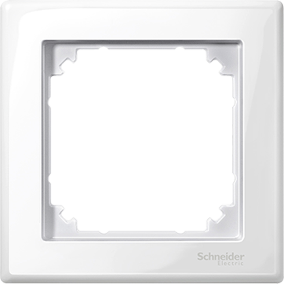 Mtn478125 M Smart Frame, 1 Gang, Active White, Glossy (984x984), Png Download