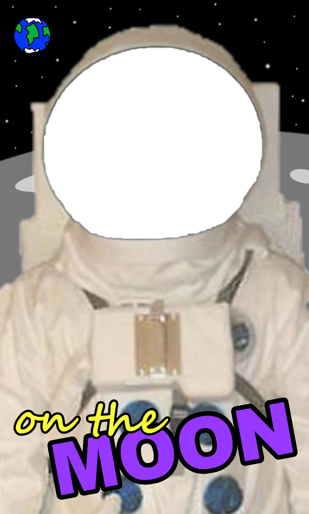[filter] On The Moon (1080x1794), Png Download