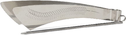Fancy Tongs - Silver (700x700), Png Download