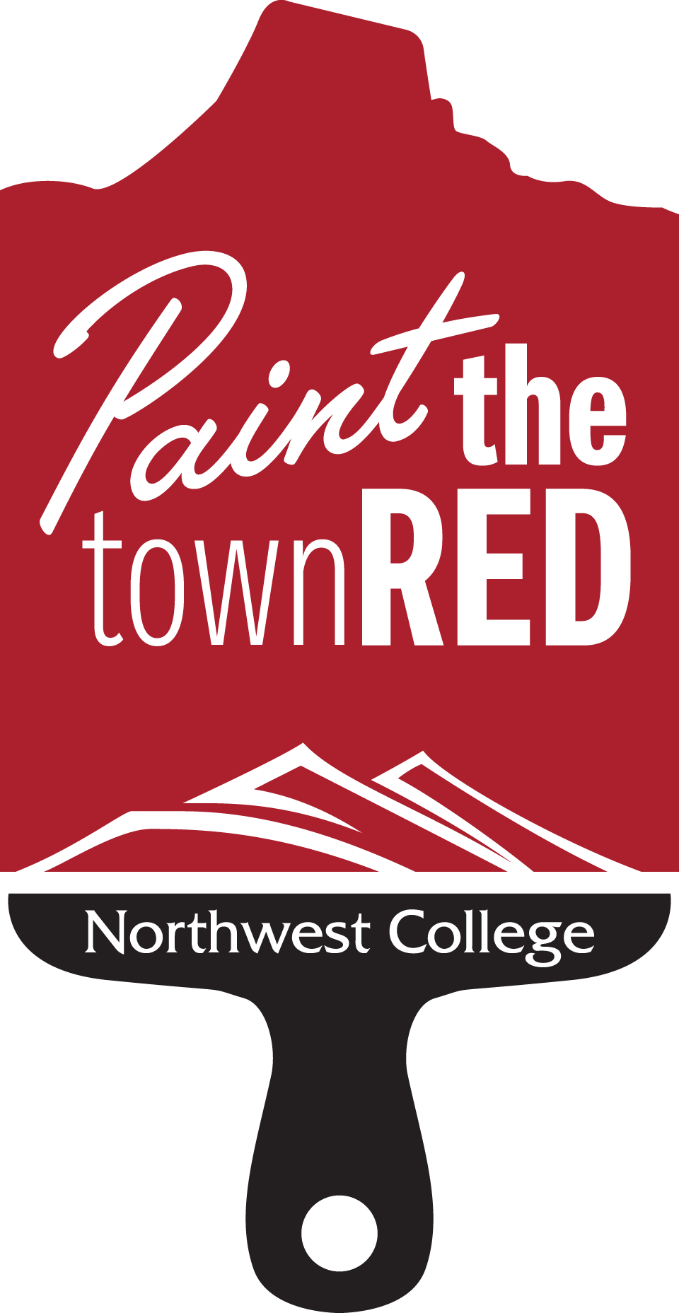 Paint The Town Red Logo (960x1857), Png Download