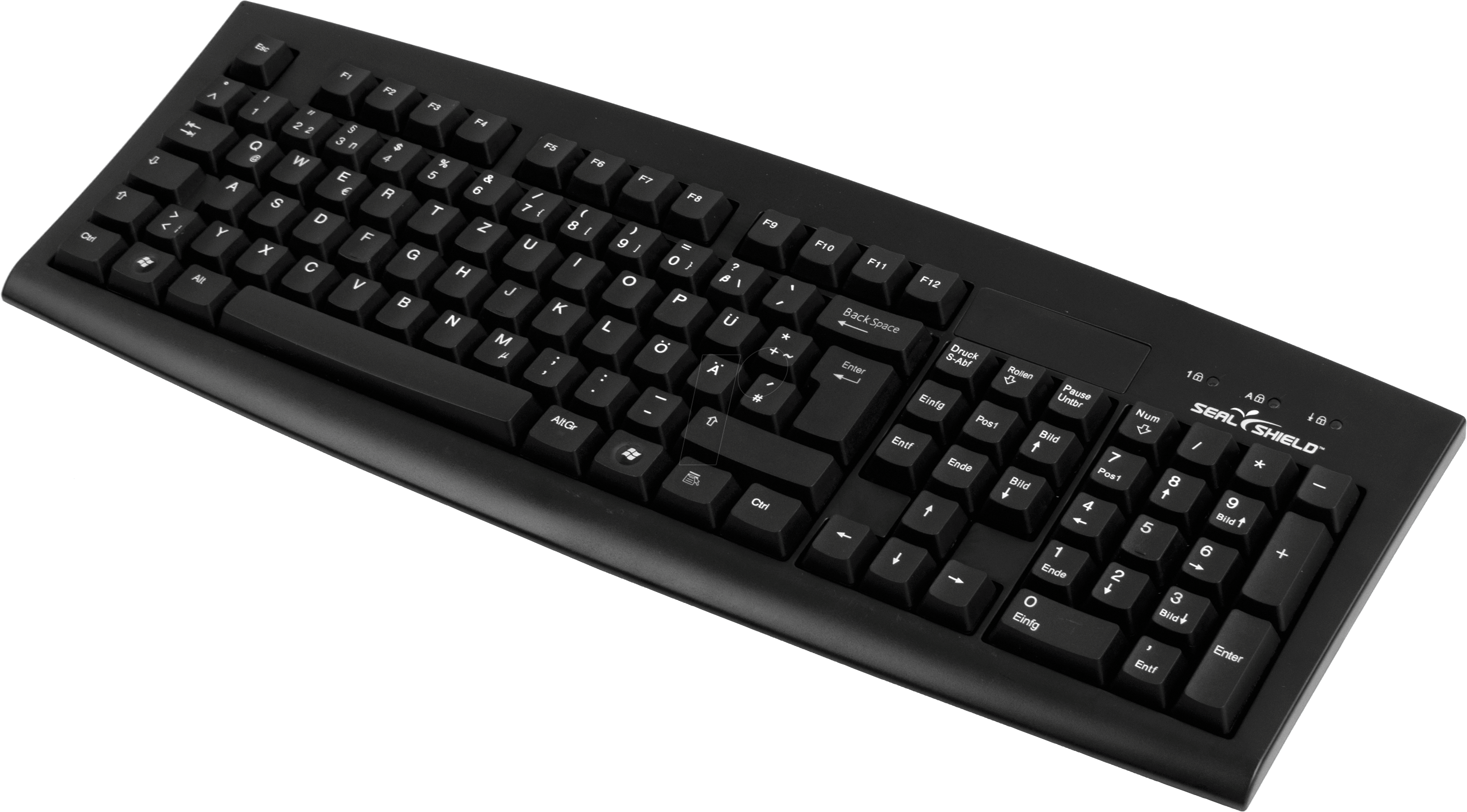 Keyboard, Usb, Ip68, Disinfectable Seal Shield Ssksv208de (2953x1635), Png Download