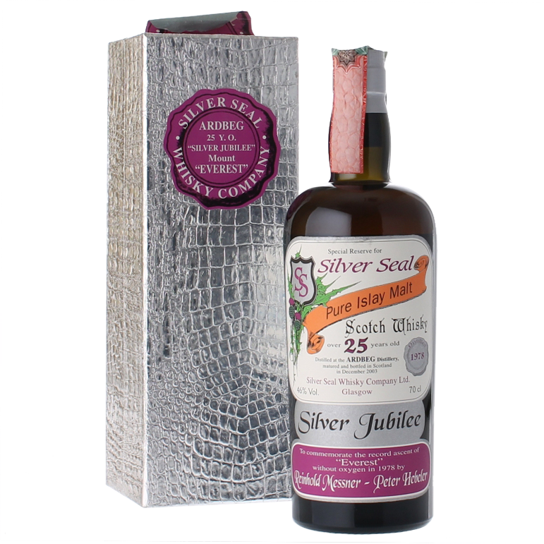 Ardbeg 1978/2003 Silver Seal Silver Jubilee 25 Year (771x771), Png Download