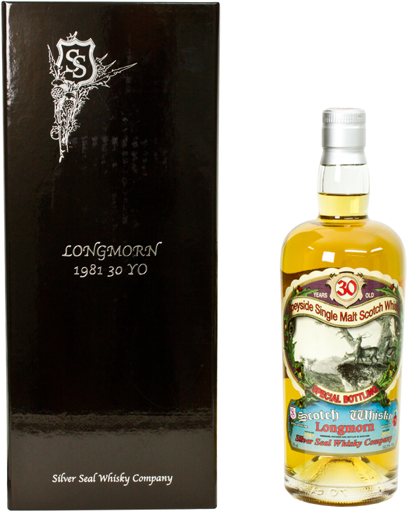 Longmorn 30 Jahre 1981 Silver Seal 50,3% 0,7l (1000x1000), Png Download