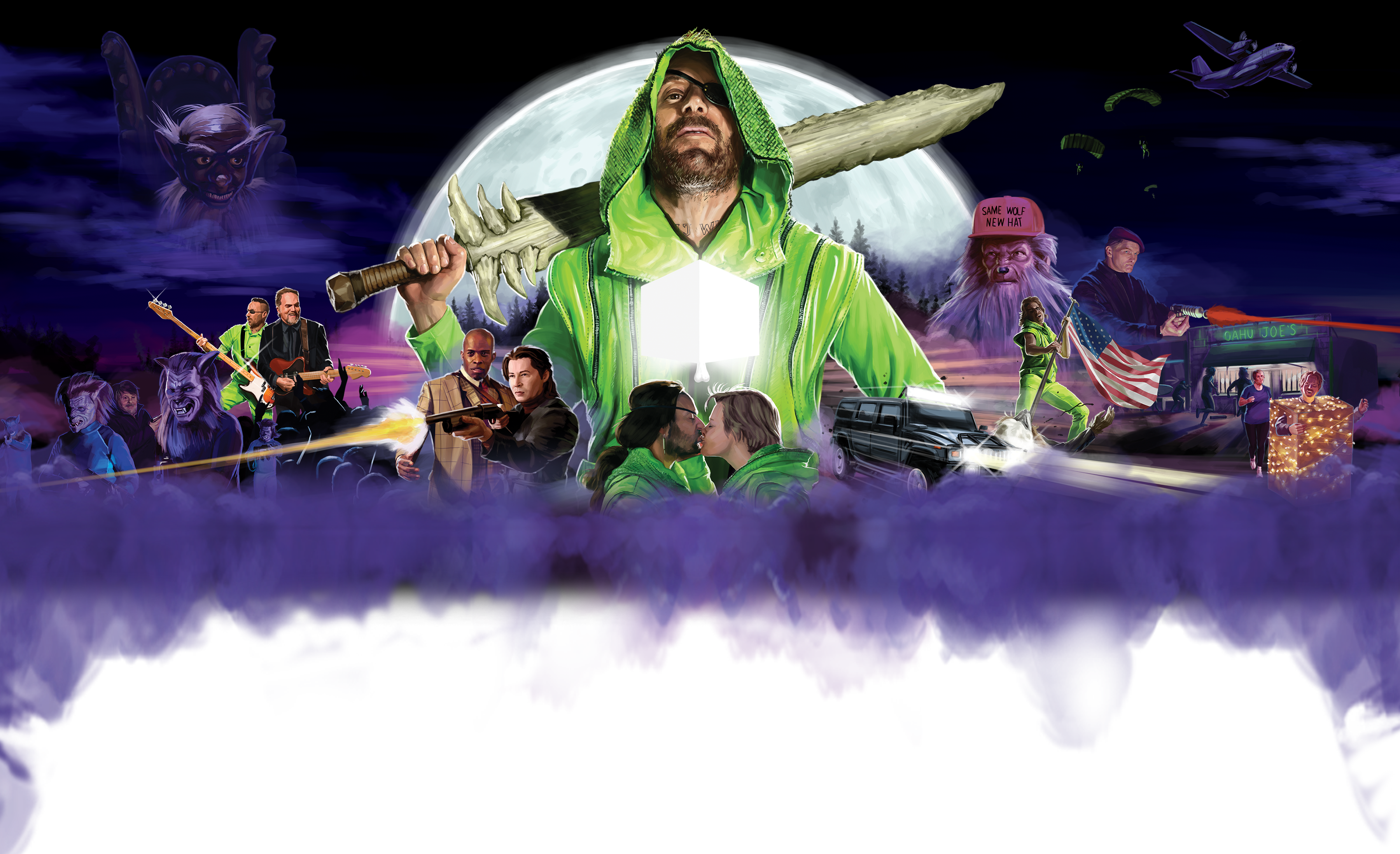 Adult Swim Presents (3600x2196), Png Download