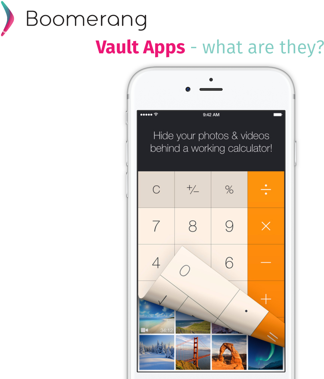 Vault Apps Apps That Can Look Function Like A Calculator (1477x1352), Png Download