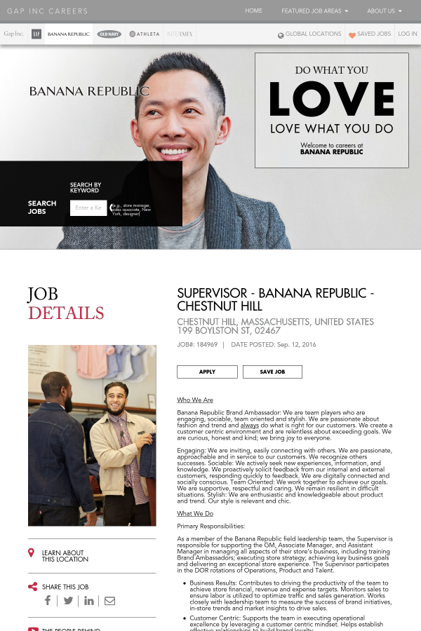 The Gap Inc (600x900), Png Download