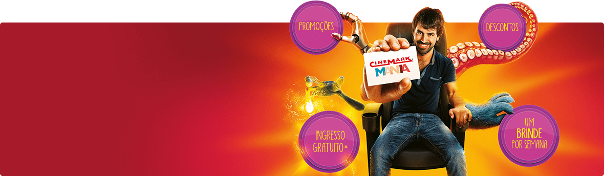 Cinemark Mania (1180x344), Png Download