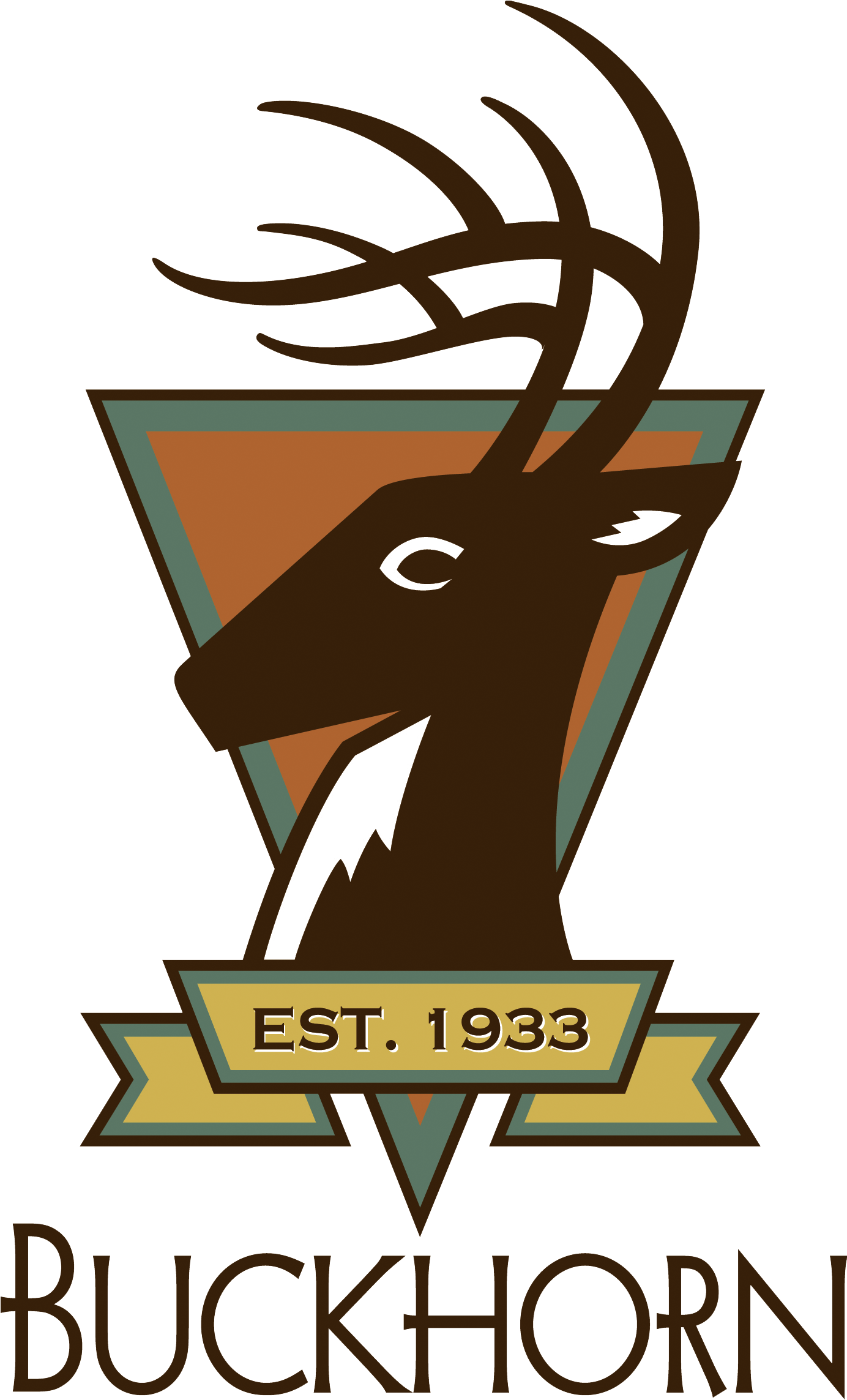 Buckhorn Logo (1383x2300), Png Download