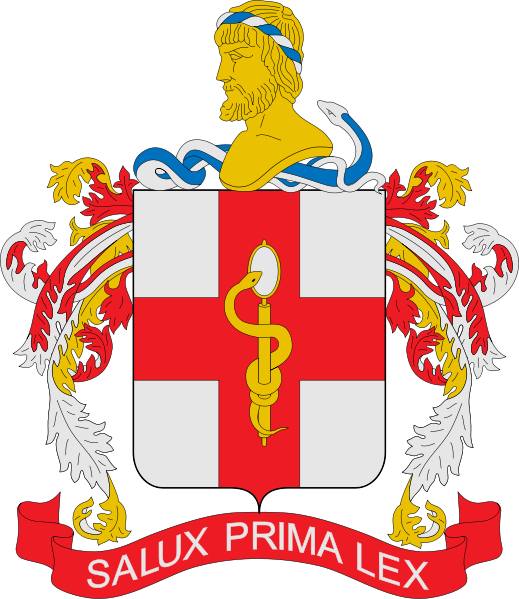 Escudo Sanidad Ejercito De Colombia (519x599), Png Download