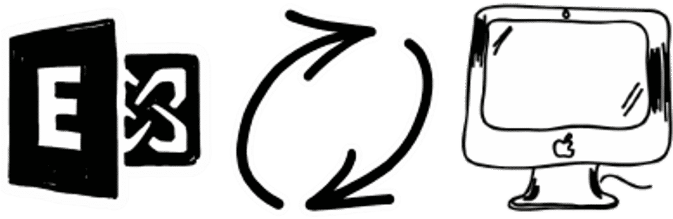 Peoplesync Sync Exchange Contact Folders To Your Mac (970x600), Png Download