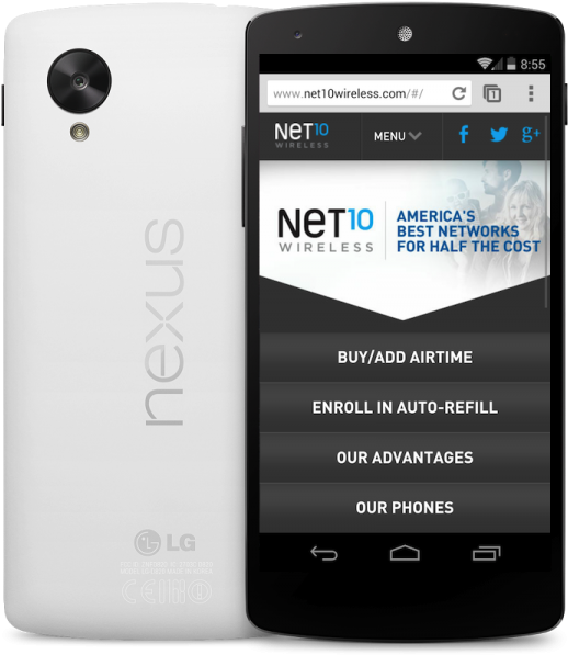 How To Set Up Net10 Wireless Data And Mms On Your Nexus (600x601), Png Download