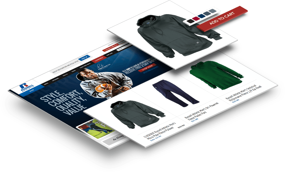 Russell Athletic Digital Marketing Case Study (987x594), Png Download