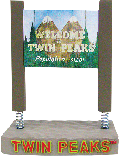 Welcome To Twin Peaks Monitor (499x661), Png Download