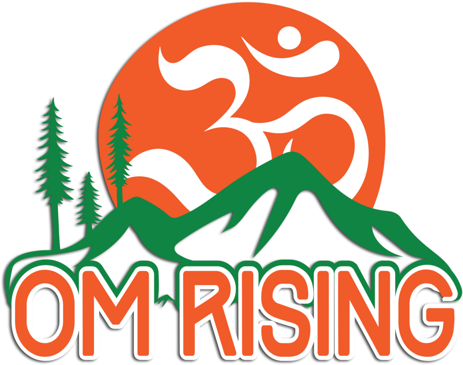 Om Rising Logo Wshadow (1000x784), Png Download