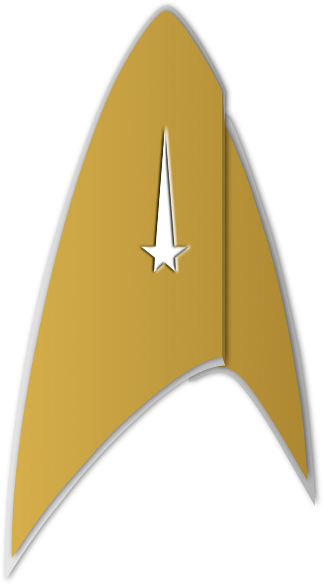 Star Trek Logo Png (664x1204), Png Download