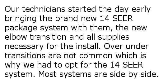 Trane Package Heat Pump Replacement Done In Tempe (800x600), Png Download