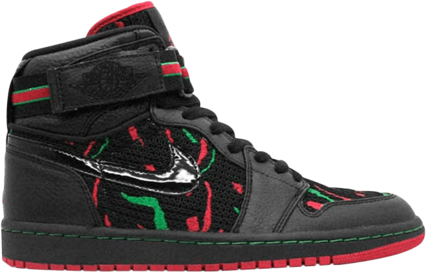 Air Jordan 1 High Strap 'a Tribe Called Quest' (850x542), Png Download