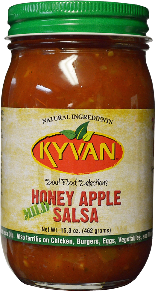 Kyvan™ Honey Apple Salsa (528x969), Png Download