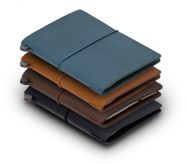 Traveler's Company Leather Notebook Starter Kit (1024x838), Png Download