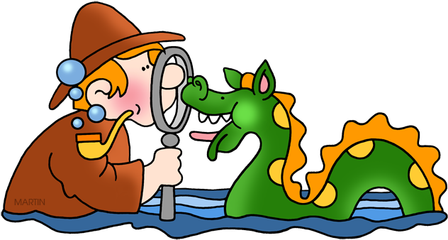 Graphic Freeuse Library Collection Of High Quality - Loch Ness Monster Clipart (648x356), Png Download
