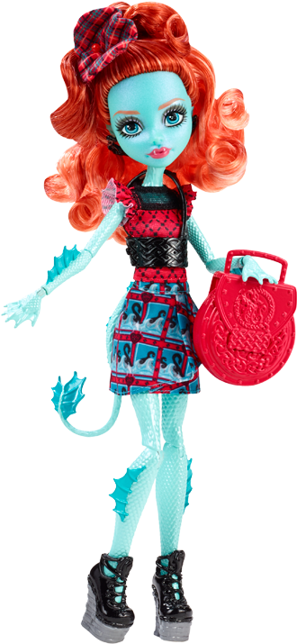 Monster High Lorna Mcnessie Doll (480x770), Png Download